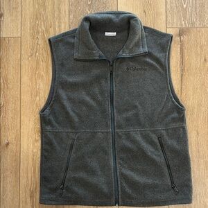 Columbia Gray Fleece Vest